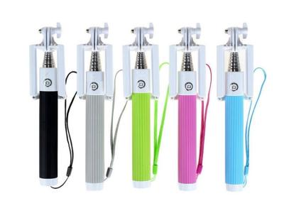 China De lichtgewicht Mobiele Stok van Telefoonselfie, Vouwbare Selfie Bluetooth Monopod Te koop