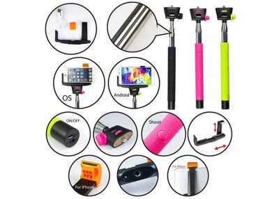 China Extension Handheld Telescopic selfie stick Monopod with Bluetooth for Mobile for sale