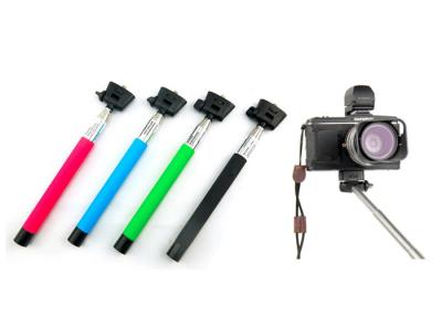 China Battery Replaceable Wireless Camera Selfie Stick , bluetooth camera shutter monopod for sale