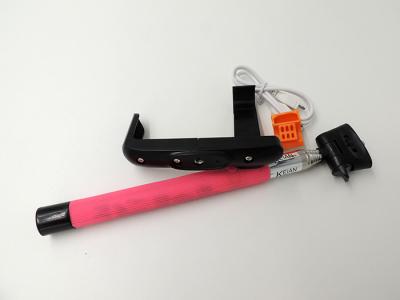 China De plastic Draadloze Telescopische Selfie Stok Monopod van Bluetooth voor iOS en Androïde Slimme Telefoon Te koop