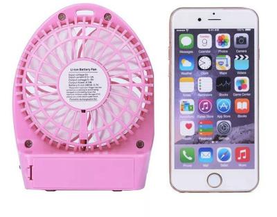 China Portable Plastic Usb Mini Fan ,18650 battery rechargeable Cooling Fan for sale