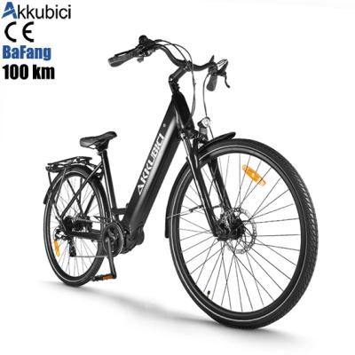 China Akkubici manufaktur ce warehouse aluminum alloy mid e bike european bafang witness e bike torque sensor 700c e-bike for sale