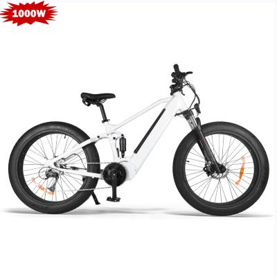 China Aluminum Alloy Factory Hot Sale CE Approved Bafang Motor 48V 1000W High Power Lithium Battery Electric Mountain Bike for sale