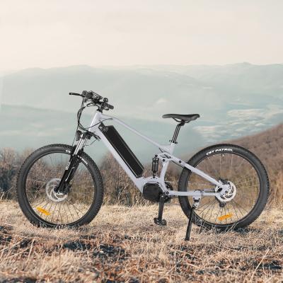 China Hot selling aluminum alloy 27.5 inch dual suspension ebike bafang motor 750w 48v battery 17.5Ah brushless electric bicycle for sale