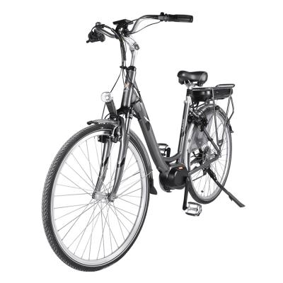 China Direct aluminum alloy factory made customizable commuting 250W city electric bicycle for woman long range ebike for sale