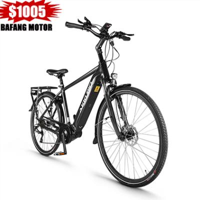 China bafang 250w high end CERT aluminum alloy pedelecs electric Akkubici CE city bike Eu 700c European warehouse for sale