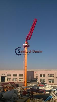 China Full hydraulic 29m 33m self-climbing column concrete placing boom without counter weight on hot selling for sale