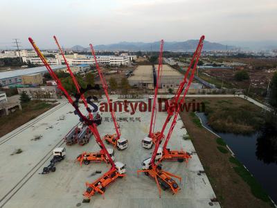 China 30m 33m 37m New Design 4*2 Boom Pump Truck China Manufacture for sale