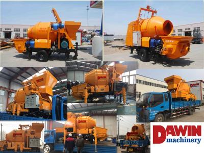 China 450L Drum Mixer with 30m3/Hr Pumping System All in One Machine for sale