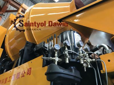 China Fully Hydraulic Diesel 30m3/Hr Concrete Pump with Drum Mixer All in One Machine on Sale for sale