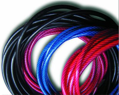 China Wire Rope PVC Steel Wire Rope for sale