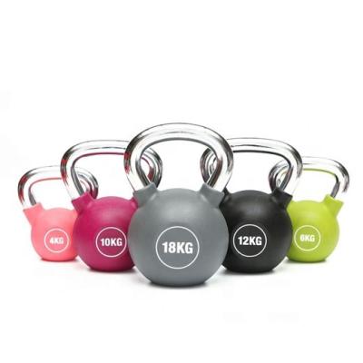 China Universal High Quality Commercial Fitness Equipment Sports Gym Accessories PU Kettle-Bell for sale