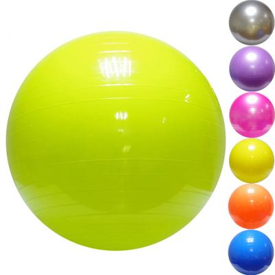 China New 2020 BODY STYLES gym yoga ball 55/45/65 cm antiburst yoga PVC ball for sale