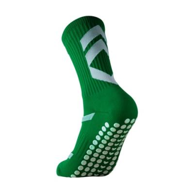 China Sustainable Popular Quality STEPZZ Sports Soccer Men Custom Anti Slip Grip Socks for sale