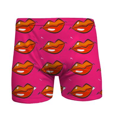 China Valentines Day Gift Sublimation Mens Breathable Briefs And Boxers for sale