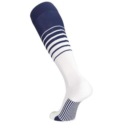 China Colorful Sustainable Mens Sport Football Soccer Socks for sale