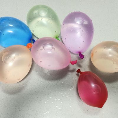 China Self-Sealing Advertising Toy Children's Playing Toy Summer Latex Water Balloon Transparent Inflatable Toys Balloon for sale