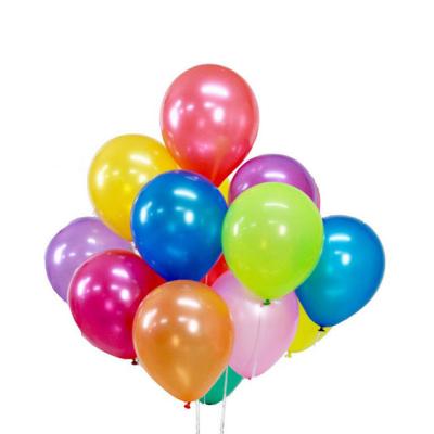 China Toy Toy Wholesale Happy Birthday Party Advertising Decoration Globos Balloon Advertising Set Metallic Latex Helium Balloons Biodegradable Gift for sale