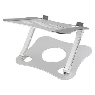 China 2021 Factory new original design adjustable aluminum alloy(height) aluminum alloy+silicone laptop stand for sale