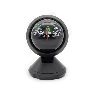 China Pointing Guide Car Dashboard Self Adhesive Ball Compass For Off-Roading Self-Motor Moving for sale