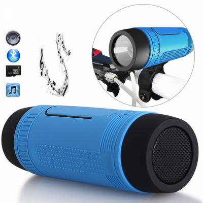 China OEM Factory S1 Mini Wireless Speaker 4000mah Rechargeable Power Bank With LED Light For Outdoor Sport+Bicycle for sale