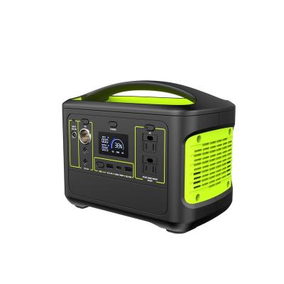 China Backup fast backup charging lithium battery generator solar power station for outdoor camping trip hunting emergency for sale