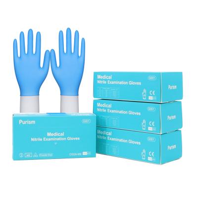 China High Quality Factory Price Nitrile Disposable Medical Examination Glove Medical Examination Gloves for sale