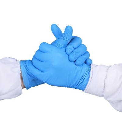 China Medical Exam Nitrile Glove Manufacturers Shandong Production Line for sale