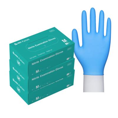 China Medical Examination Nitrile Gloves USA 510 K Disposable Glove Medical Nitrile Hand Protection Examination Gloves for sale