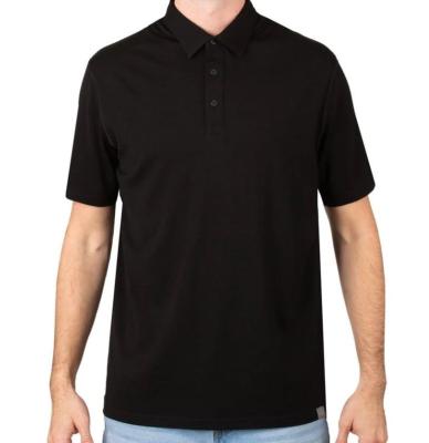 China Thermal Men's Merino Wool Polo Shirt for sale