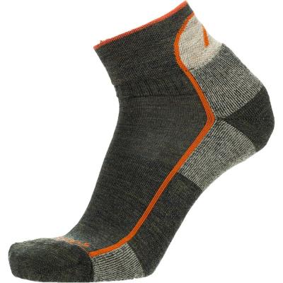 China Mens Merino Rise Cushioned Merino Wool Hiker Socks Quarter Socks for sale