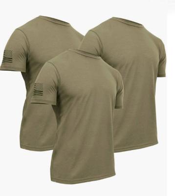 China Polyester Tactical T Shirt With Breathable And Quick Dry Function Unisex Combat T-shirt for sale