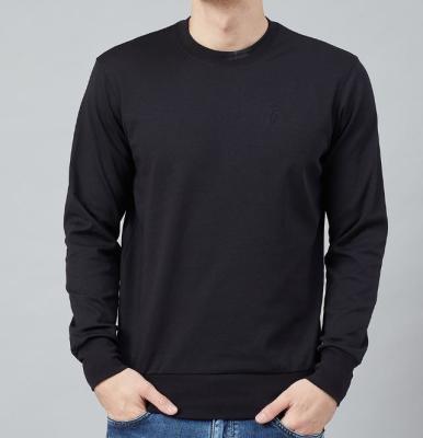 China BCI Breathable Cotton Mens Heavy Pullover Sweatshirt Or Orgainic Cotton for sale