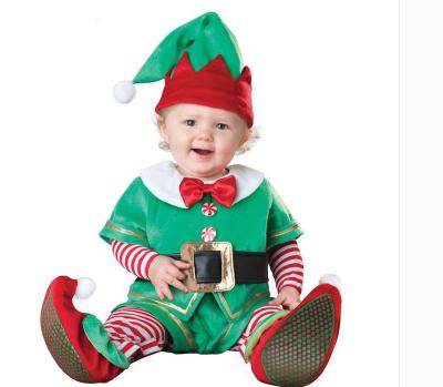 China Santa Claus Snowman Christmas Tree Romper Kids Dress Up Set Toddler Co-Slare Christmas Costume Girls Baby Boy Newcomer Women's Christmas Costumes for sale