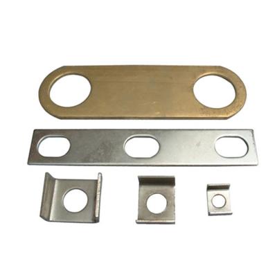 China Stainless steel/aluminum/brass/steel and other custom galvanized mild steel stamping part, stainless steel sheet aluminum punching part for sale