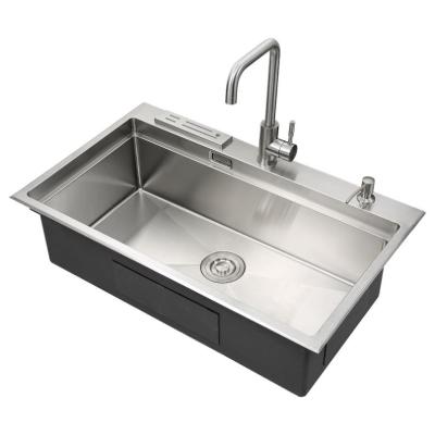 China Without Faucet Aifia Factory Single Bowl Kichen Sinks 304 Stainless Steel Used Kitchen Sinks For Sale JDBSG-8250-A for sale