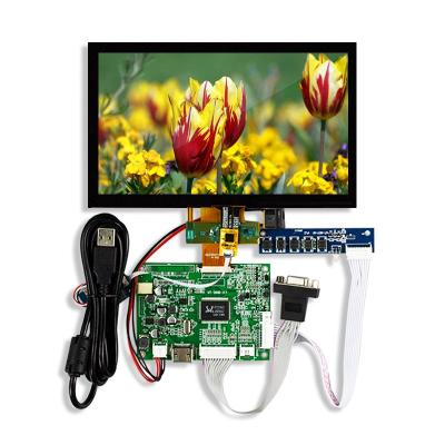 China T1B1-Original 8.0 inch LVDS LCD display screen NJ080IA-10D with 8.0 inch touch screen control board resolution 1024*600 brightness 500 for sale