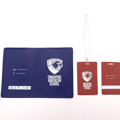 China Custom PVC Passport Holder Multi Pockets Plastic Passport Holder Promo Cover for sale