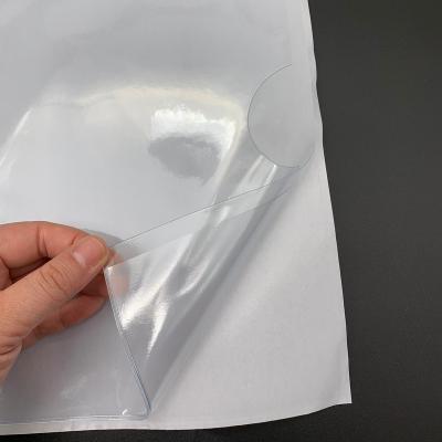 China Recyclable Custom Clear Self Adhesive Document Holder Folder Bag Office Supplies for sale