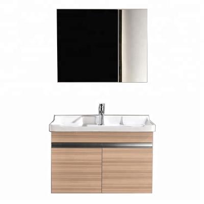 China Environment Friendly European Popular Melamine Bathroom Wall Cabinets for sale