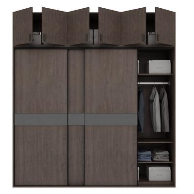 China High Quality Modern Design (Size) Australia Style Adjustable Sliding Doors Bedroom Wardrobe for sale