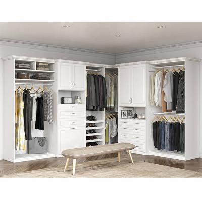 China (Size)Adjustable American Project Dressing Room Walk In Bedroom Wardrobe for sale