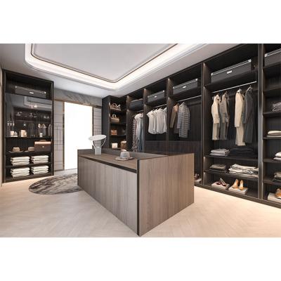 China (Height)Adjustable High End Open Clothes Storage Walk In Closet For Master Bedroom for sale