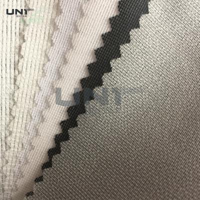 China Fusible Interlining Warp And Tricot Knitted Fabrics With Wet Finish Process W1110 for sale