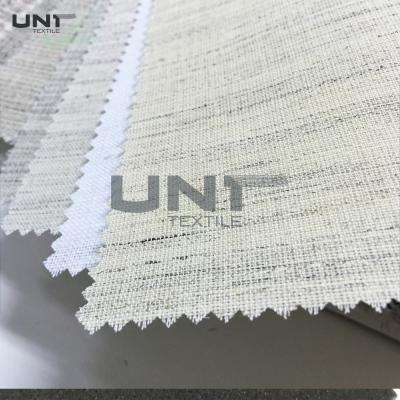 China Interlining wholesale high quality 180gsm cotton canvas fabric hair interlining horse hair interlining for suit for sale