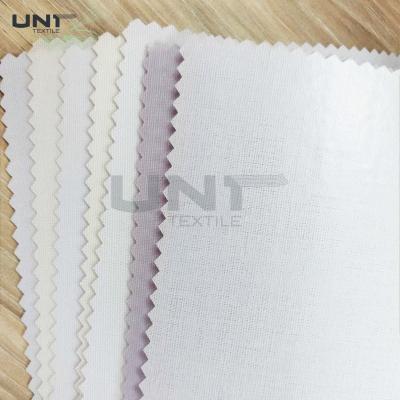 China Fusible Interlining 90cm Hot Melt Adhesive Fusible Interlining Non Elastic And Non Shrinkage for sale