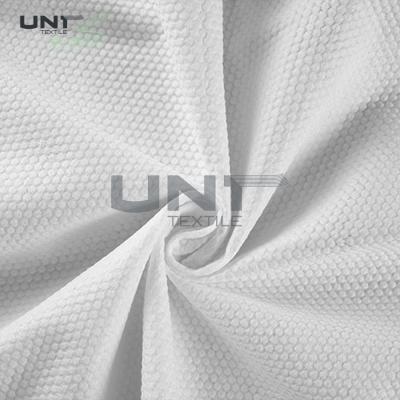 China 100% Cotton Chinese Hot-selling Hydrophilic Spunlace Non Woven Fabric Pearl Dots Embossed Wet Tissue for sale