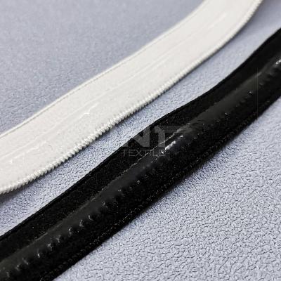 China Extruded Clothing Underwear Silicone Elastic Tape For Garment for sale