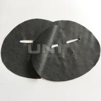 Chine Structure non-tissée de croix de carbone de bambou du tissu 100% de Spunlace d'anti de bactéries couleur de charbon de bois à vendre