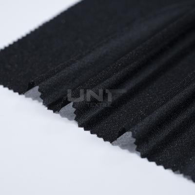 China Fusible Warp Knint Woven Interlining Breathable and Flexible Material for Shirt and Coat Production for sale